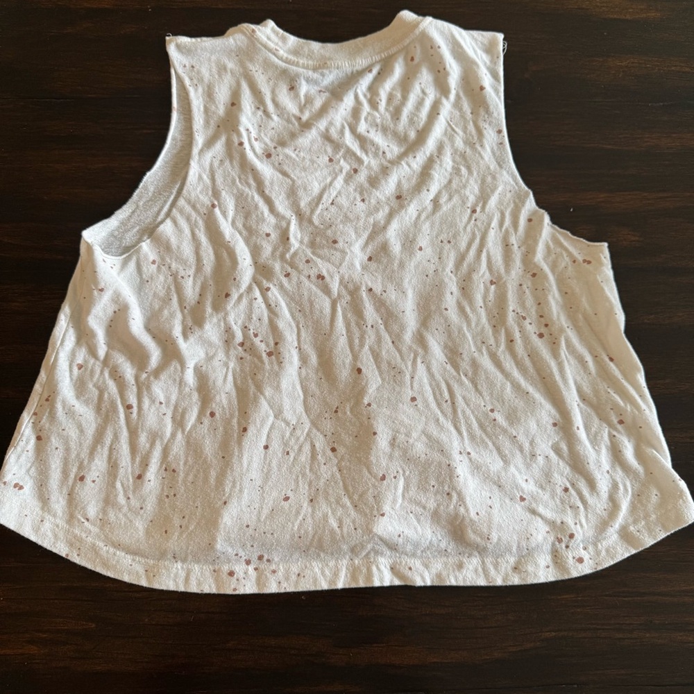 Spiritual Gangster Women’s White Sleeveless Top Size Medium - Picture 3 of 5